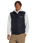 The Quiksilver Mens Scaly Gilet in Black