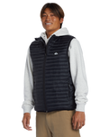 The Quiksilver Mens Scaly Gilet in Black