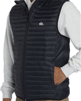 The Quiksilver Mens Scaly Gilet in Black