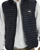 The Quiksilver Mens Scaly Gilet in Black