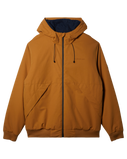 The Quiksilver Mens Brooks 5K Jacket in Bone Brown