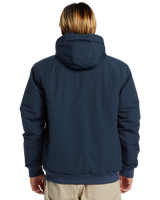 The Quiksilver Mens Brooks 5K Jacket in Dark Navy