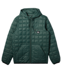 The Quiksilver Mens Check Mate Insulator Jacket in Forest