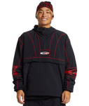 The Quiksilver Mens Griff Track Jacket in Black