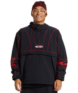 The Quiksilver Mens Griff Track Jacket in Black