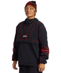 The Quiksilver Mens Griff Track Jacket in Black