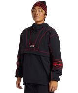 The Quiksilver Mens Griff Track Jacket in Black