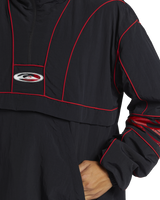 The Quiksilver Mens Griff Track Jacket in Black