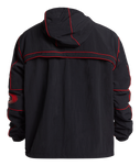 The Quiksilver Mens Griff Track Jacket in Black