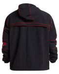 The Quiksilver Mens Griff Track Jacket in Black