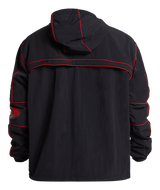 The Quiksilver Mens Griff Track Jacket in Black