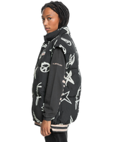 The Quiksilver Womens Collection Womens Uni Puff Gilet in Tarmac