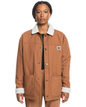 The Quiksilver Womens Collection Womens Uni Workwear Jacket in Rawhide