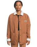 The Quiksilver Womens Collection Womens Uni Workwear Jacket in Rawhide