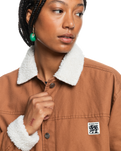 The Quiksilver Womens Collection Womens Uni Workwear Jacket in Rawhide