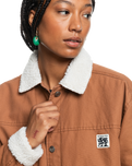 The Quiksilver Womens Collection Womens Uni Workwear Jacket in Rawhide