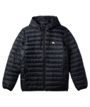 The Quiksilver Mens Scaly Hooded Jacket in Black