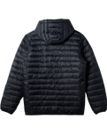 The Quiksilver Mens Scaly Hooded Jacket in Black