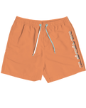 Behind Waves Volley Shorts in Tangerine