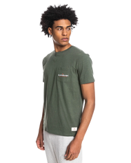 The Quiksilver Mens La Grande Mer T-Shirt in Thyme Heather