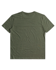 The Quiksilver Mens La Grande Mer T-Shirt in Thyme Heather