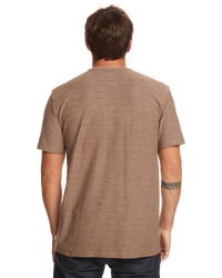 The Quiksilver Mens Kentin T-Shirt in Kentin Fossil