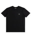 The Quiksilver Mens Lap Time T-Shirt in True Black