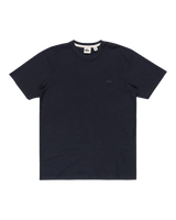 The Quiksilver Mens Slub T-Shirt in Navy Blazer