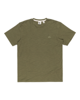 The Quiksilver Mens Slub T-Shirt in Four Leaf Clover