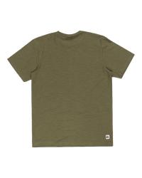 The Quiksilver Mens Slub T-Shirt in Four Leaf Clover