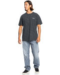 The Quiksilver Mens Karakin T-Shirt in Black