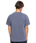 The Quiksilver Mens Emby Mineral T-Shirt in Estate Blue