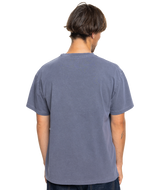 The Quiksilver Mens Emby Mineral T-Shirt in Estate Blue