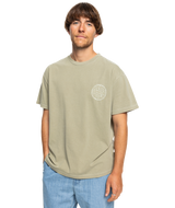 The Quiksilver Mens Emby Mineral T-Shirt in Cypress