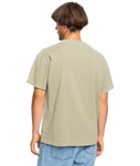 The Quiksilver Mens Emby Mineral T-Shirt in Cypress