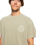 The Quiksilver Mens Emby Mineral T-Shirt in Cypress