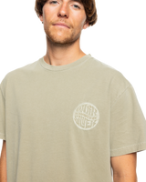 The Quiksilver Mens Emby Mineral T-Shirt in Cypress