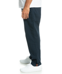 The Quiksilver Mens MW Stretch Chinos in Navy Blazer