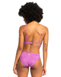 The Quiksilver Womens Collection Womens Uni Champion Sound Bikini Bottoms in Violet Heritage