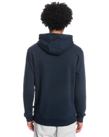 The Quiksilver Mens Omni Lockup Hoodie in Navy Blazer