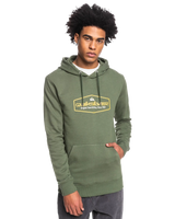 The Quiksilver Mens Omni Lockup Hoodie in Thyme