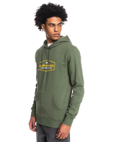 The Quiksilver Mens Omni Lockup Hoodie in Thyme