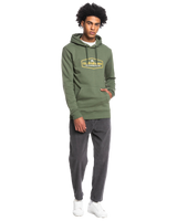 The Quiksilver Mens Omni Lockup Hoodie in Thyme