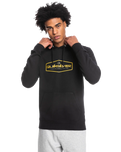 The Quiksilver Mens Omni Lockup Hoodie in Black