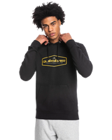 The Quiksilver Mens Omni Lockup Hoodie in Black