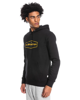 The Quiksilver Mens Omni Lockup Hoodie in Black