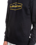 The Quiksilver Mens Omni Lockup Hoodie in Black