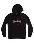 The Quiksilver Mens Omni Lockup Hoodie in Black