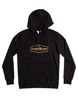 The Quiksilver Mens Omni Lockup Hoodie in Black