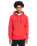 The Quiksilver Mens Omni Lockup Hoodie in Red